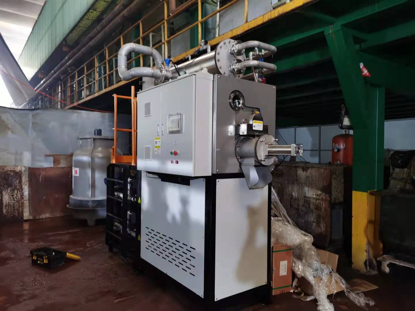 北安市湖北宜昌ZQ-JJ-1T 废液低温结晶减量设备树脂废水案例